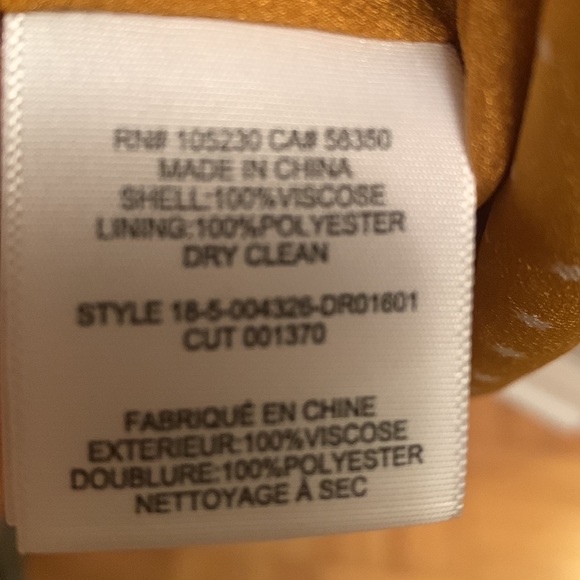 Joie yellow polka dots dress in xs - Picture 7 of 7